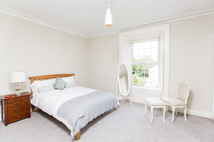 bedroom, Property photographer, Dublin, Ireland, bedside table, mirror