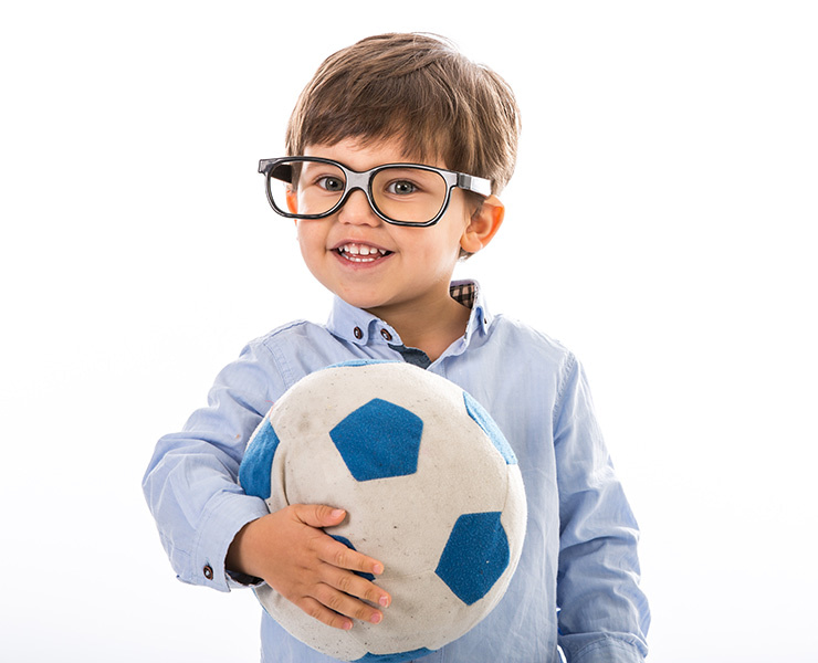 Boy, glasses, portrait, studio, dublin, football