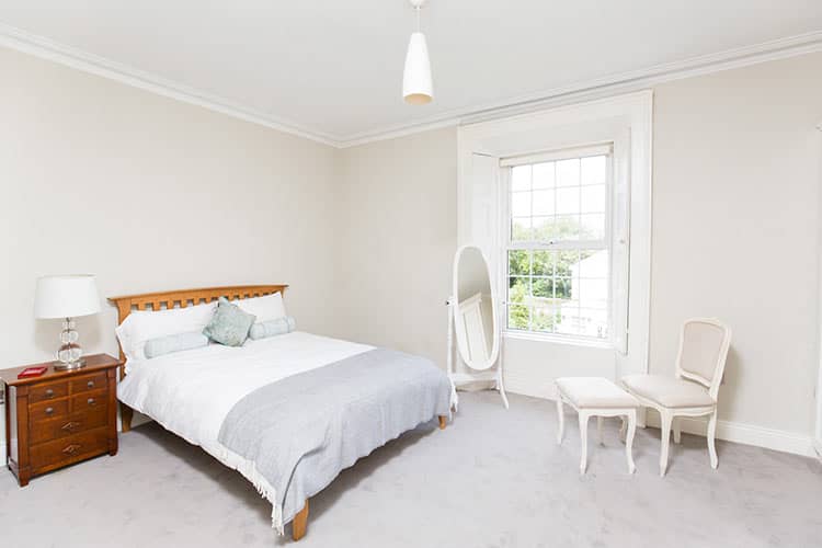 bedroom, Property photographer, Dublin, Ireland, bedside table, mirror